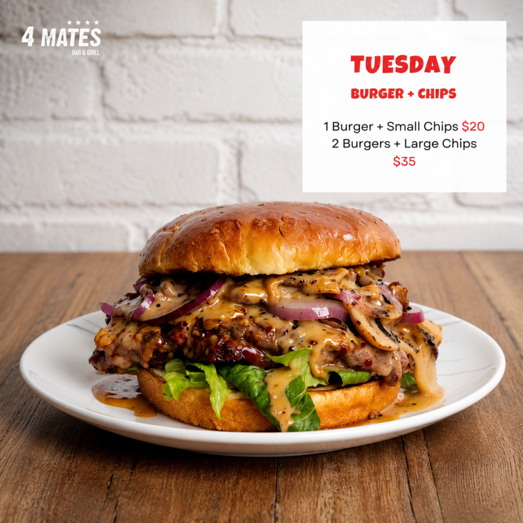 Tuesday Special Burger Night